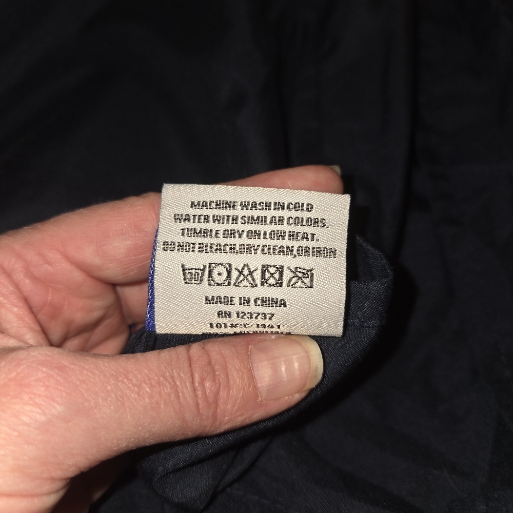 NESTL Navy Blue Duvet Cover Set - Picture 3 of 5